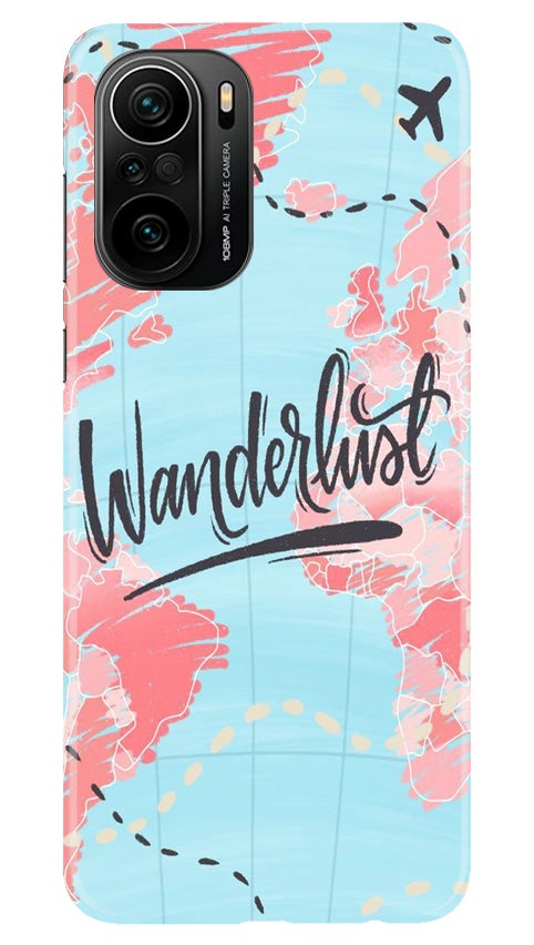 Wonderlust Travel Case for Mi 11X Pro 5G (Design No. 223)