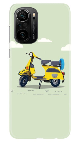 Vintage Scooter Case for Mi 11X Pro 5G (Design No. 260)