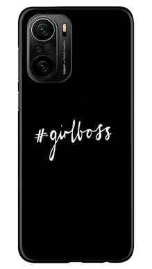 #GirlBoss Mobile Back Case for Mi 11X Pro 5G (Design - 266)