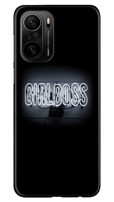 Girl Boss Black Case for Mi 11X Pro 5G (Design No. 268)