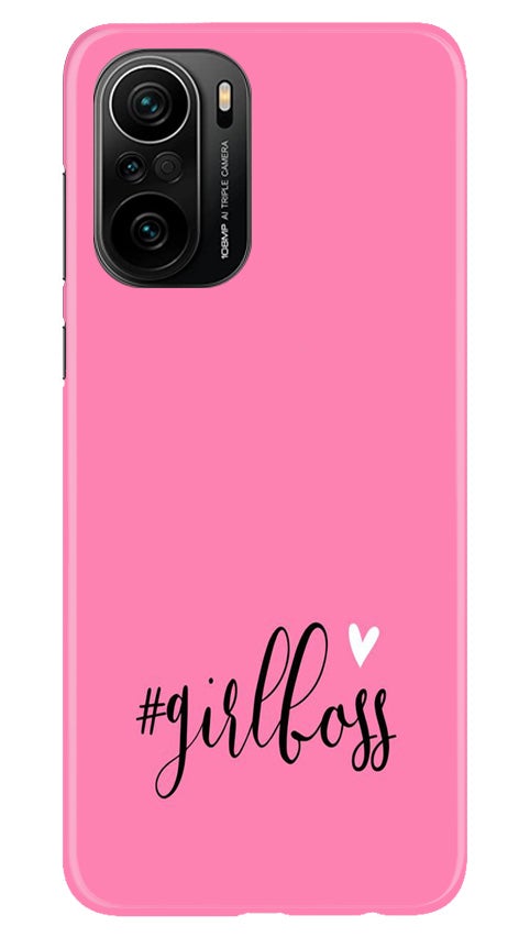 Girl Boss Pink Case for Mi 11X Pro 5G (Design No. 269)