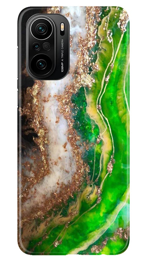 Marble Texture Mobile Back Case for Mi 11X Pro 5G (Design - 307)