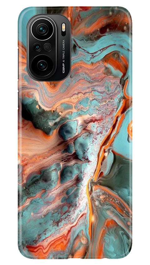 Marble Texture Mobile Back Case for Mi 11X Pro 5G (Design - 309)