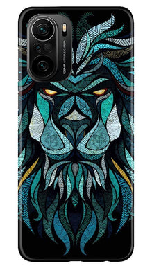 Lion Mobile Back Case for Mi 11X Pro 5G (Design - 314)