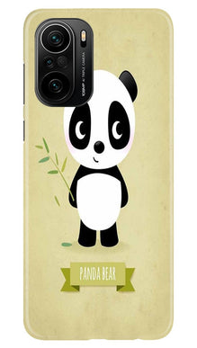 Panda Bear Mobile Back Case for Mi 11X Pro 5G (Design - 317)