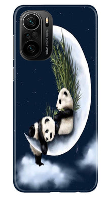 Panda Moon Mobile Back Case for Mi 11X Pro 5G (Design - 318)