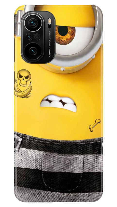 Minion Mobile Back Case for Mi 11X Pro 5G (Design - 324)