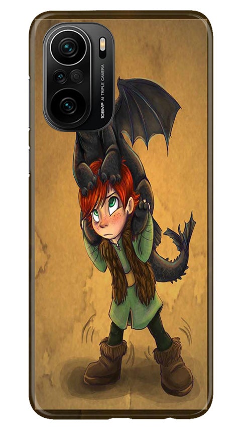 Dragon Mobile Back Case for Mi 11X Pro 5G (Design - 336)
