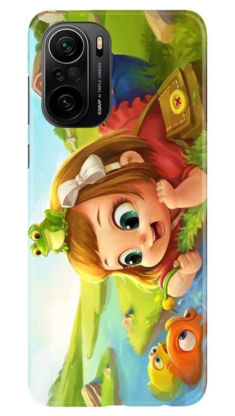 Baby Girl Mobile Back Case for Mi 11X Pro 5G (Design - 339)
