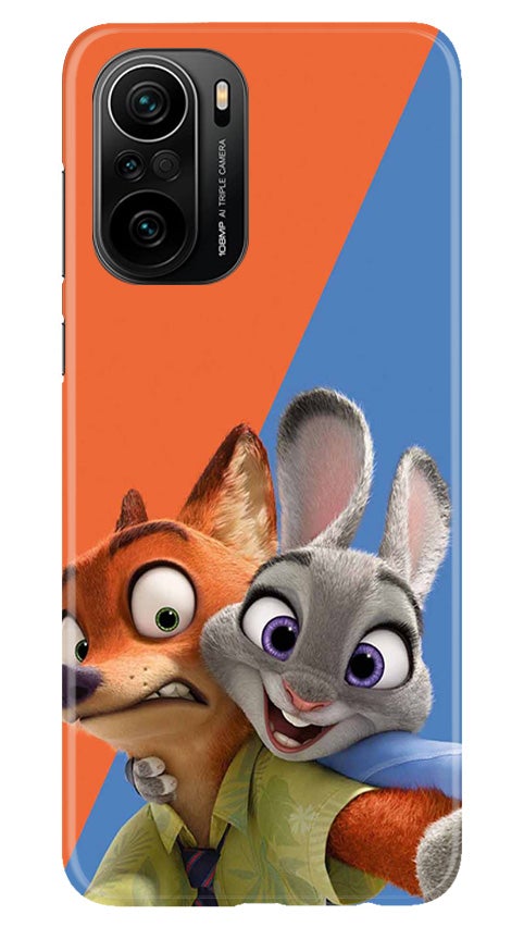 Cartoon Mobile Back Case for Mi 11X Pro 5G (Design - 346)