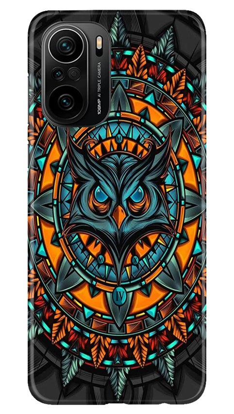 Owl Mobile Back Case for Mi 11X Pro 5G (Design - 360)