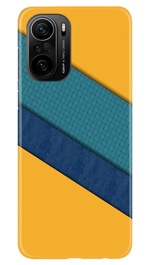 Diagonal Pattern Mobile Back Case for Mi 11X Pro 5G (Design - 370)
