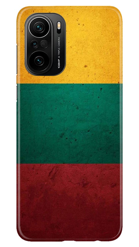 Color Pattern Mobile Back Case for Mi 11X Pro 5G (Design - 374)