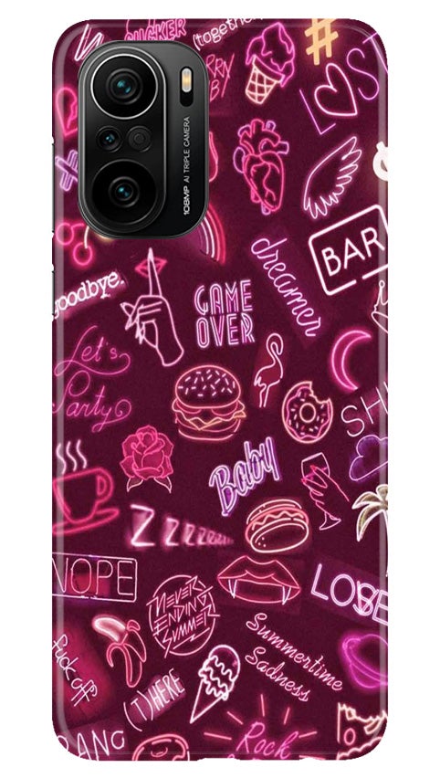 Party Theme Mobile Back Case for Mi 11X Pro 5G (Design - 392)