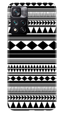 Black white Pattern Case for Xiaomi Mi 11i 5G