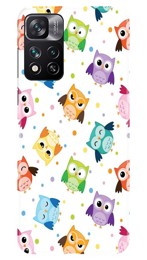 Owl Baground Pattern shore Case for Xiaomi Mi 11i 5G