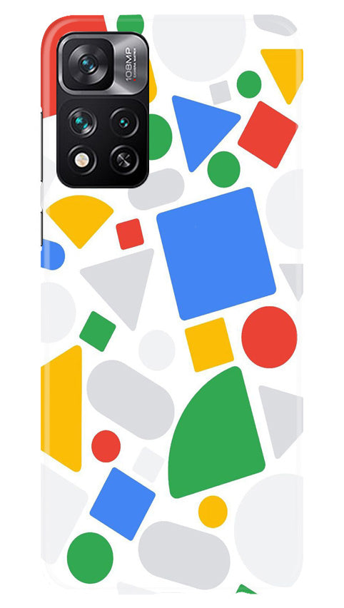 Circul Squar & Tringle Art Case for Xiaomi Mi 11i 5G