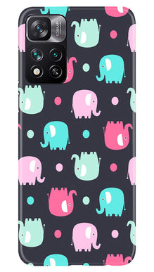 Elephant Baground Mobile Back Case for Xiaomi Mi 11i 5G (Design - 44)