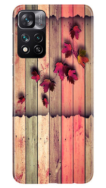 Wooden look2 Mobile Back Case for Xiaomi Mi 11i 5G (Design - 56)