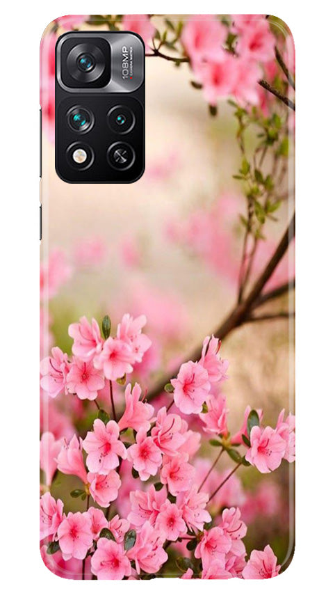 Pink flowers Case for Xiaomi Mi 11i 5G