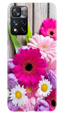 Coloful Daisy2 Mobile Back Case for Xiaomi Mi 11i 5G (Design - 76)
