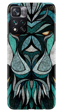 Lion Mobile Back Case for Xiaomi Mi 11i 5G (Design - 97)
