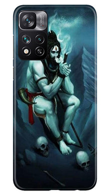 Lord Shiva Mahakal2 Mobile Back Case for Xiaomi Mi 11i 5G (Design - 98)