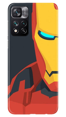 Iron Man Superhero Mobile Back Case for Xiaomi Mi 11i 5G  (Design - 120)