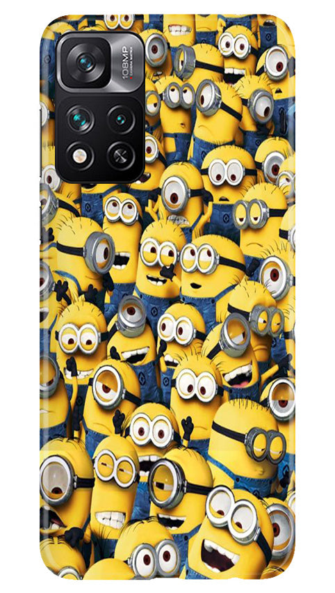 Minions Case for Xiaomi Mi 11i 5G  (Design - 126)
