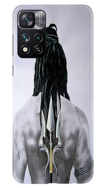 Lord Shiva Mobile Back Case for Xiaomi Mi 11i 5G  (Design - 135)