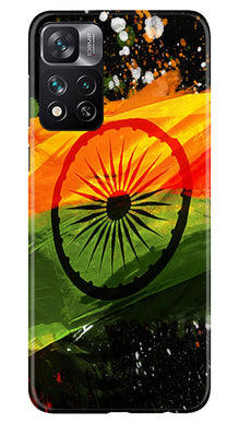 Indian Flag Mobile Back Case for Xiaomi Mi 11i 5G  (Design - 137)
