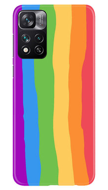Multi Color Baground Mobile Back Case for Xiaomi Mi 11i 5G  (Design - 139)