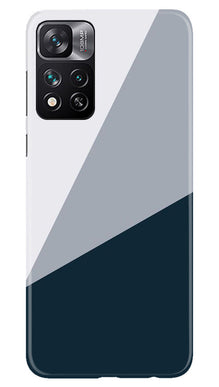 Blue Shade Mobile Back Case for Xiaomi Mi 11i 5G (Design - 151)