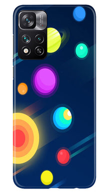 Solar Planet Mobile Back Case for Xiaomi Mi 11i 5G (Design - 166)