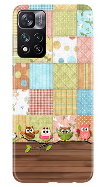 Owls Mobile Back Case for Xiaomi Mi 11i 5G (Design - 171)