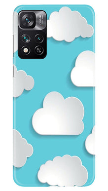 Clouds Mobile Back Case for Xiaomi Mi 11i 5G (Design - 179)