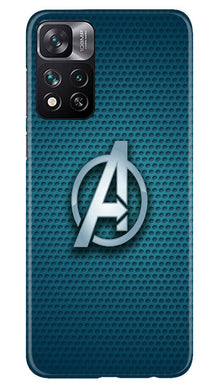Ironman Captain America Mobile Back Case for Xiaomi Mi 11i 5G (Design - 214)