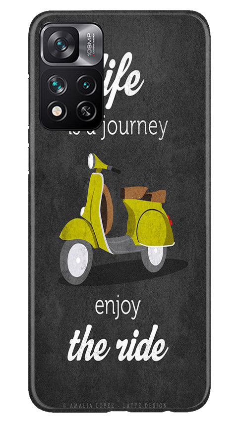 Vintage Scooter Case for Xiaomi Mi 11i 5G (Design No. 229)