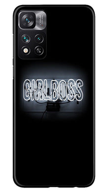 Girl Power Mobile Back Case for Xiaomi Mi 11i 5G (Design - 236)