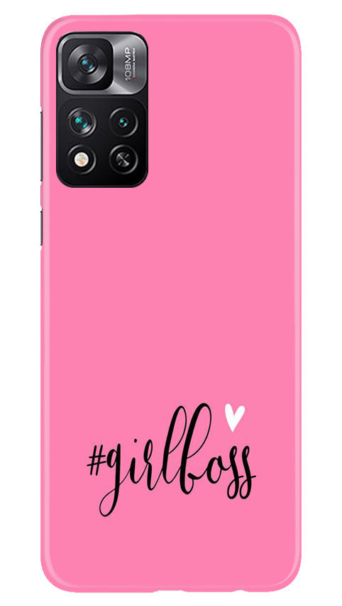 Girl Boss Black Case for Xiaomi Mi 11i 5G (Design No. 237)
