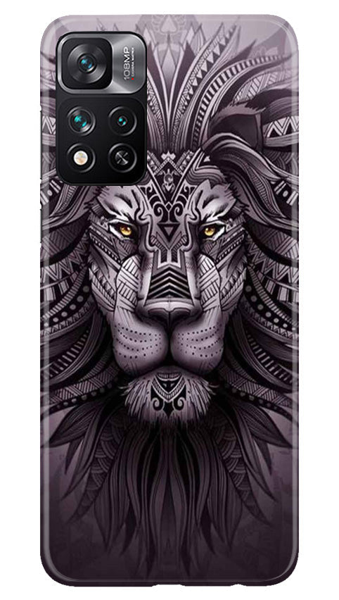 Lion Mobile Back Case for Xiaomi Mi 11i 5G (Design - 276)