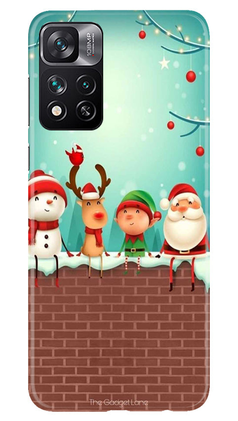 Santa Claus Mobile Back Case for Xiaomi Mi 11i 5G (Design - 296)