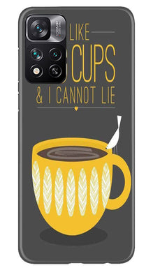 Big Cups Coffee Mobile Back Case for Xiaomi Mi 11i 5G (Design - 312)