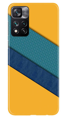 Diagonal Pattern Mobile Back Case for Xiaomi Mi 11i 5G (Design - 329)