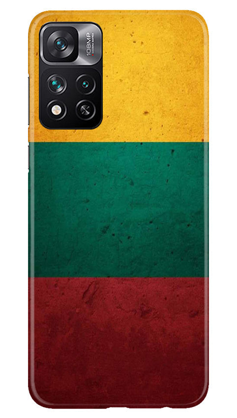 Color Pattern Mobile Back Case for Xiaomi Mi 11i 5G (Design - 333)