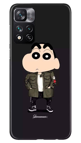 Shin Chan Mobile Back Case for Xiaomi Mi 11i 5G (Design - 349)