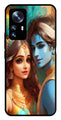 Lord Radha Krishna Metal Mobile Case for Xiaomi 12 Pro 5G   (Design No -01)