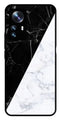 Black White Marble Design Metal Mobile Case for Xiaomi 12 Pro 5G   (Design No -09)