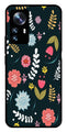 Floral Pattern2 Metal Mobile Case for Xiaomi 12 Pro 5G   (Design No -12)