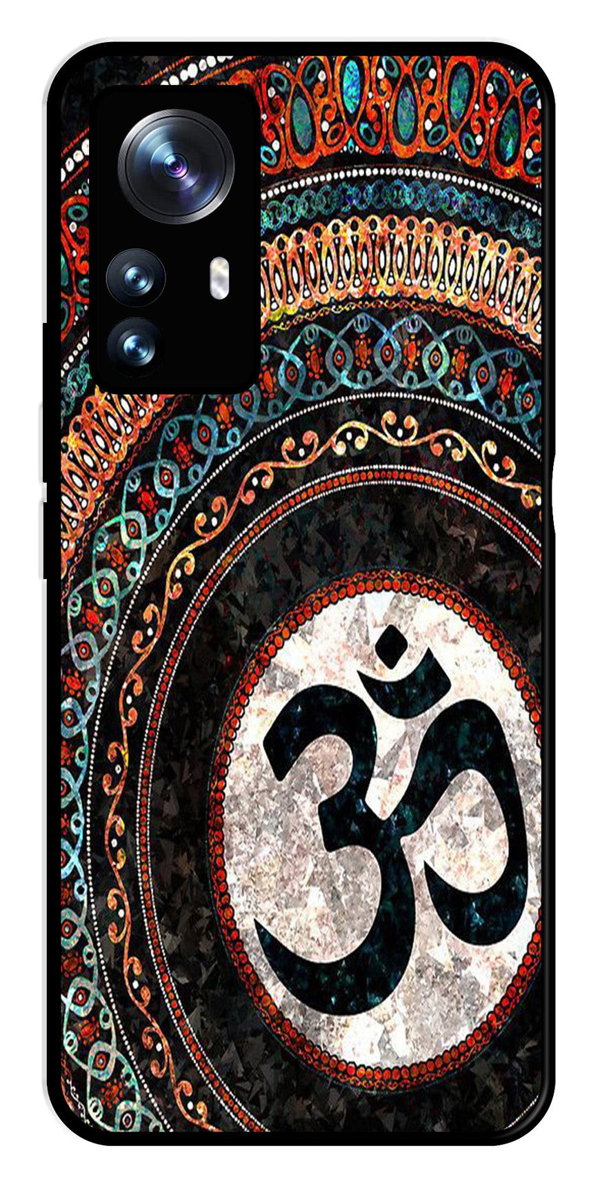 Oum Design Metal Mobile Case for Xiaomi 12 Pro 5G   (Design No -15)